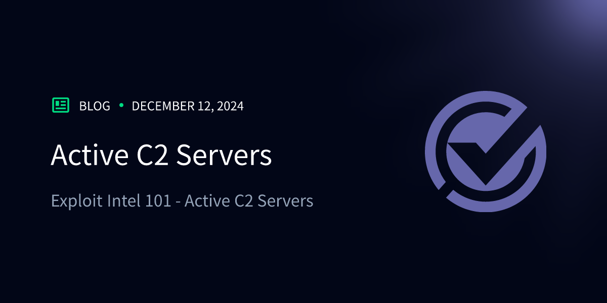 Active C2 Servers